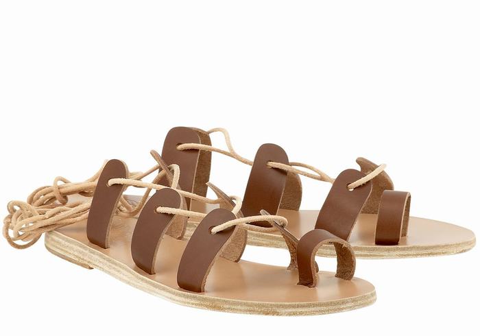 Sandales De Gladiateur Ancient Greek Sandals Alcyone Leather   | EMW-9534475